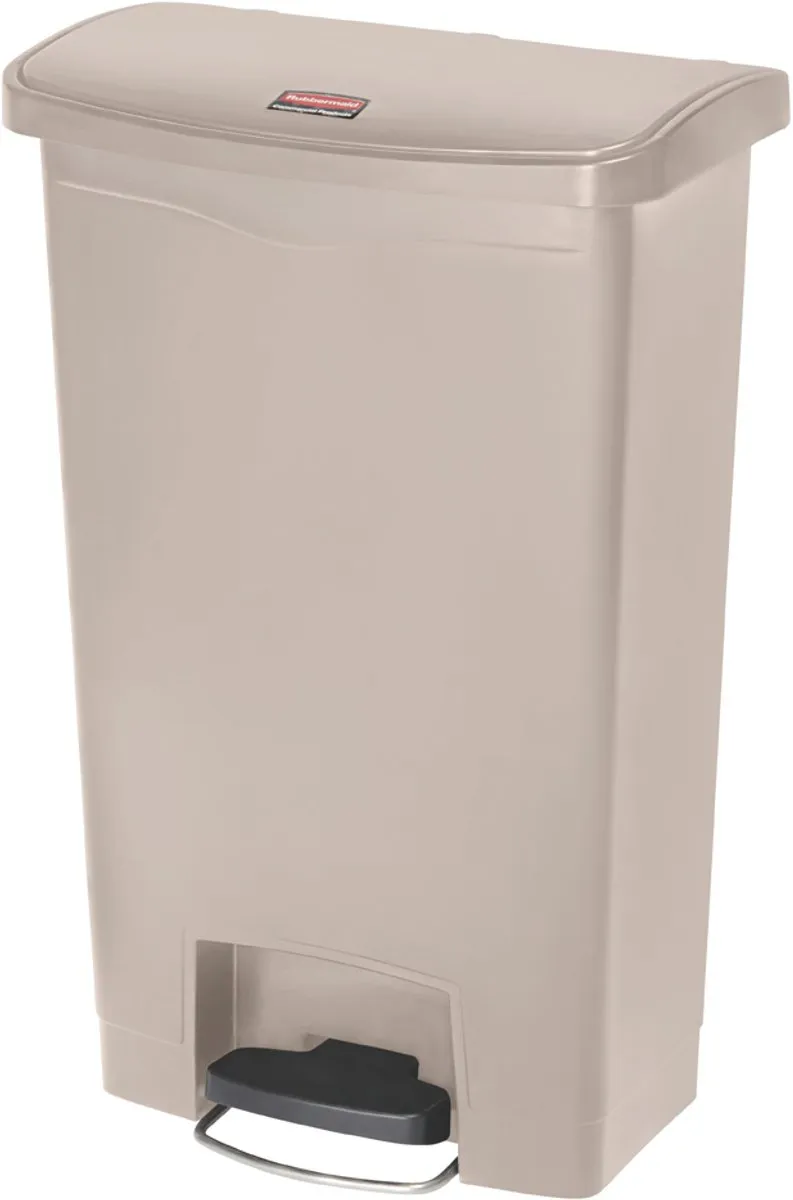 Rubbermaid Jim Pedaalemmer 50L - Wit - afbeelding 6 van 6