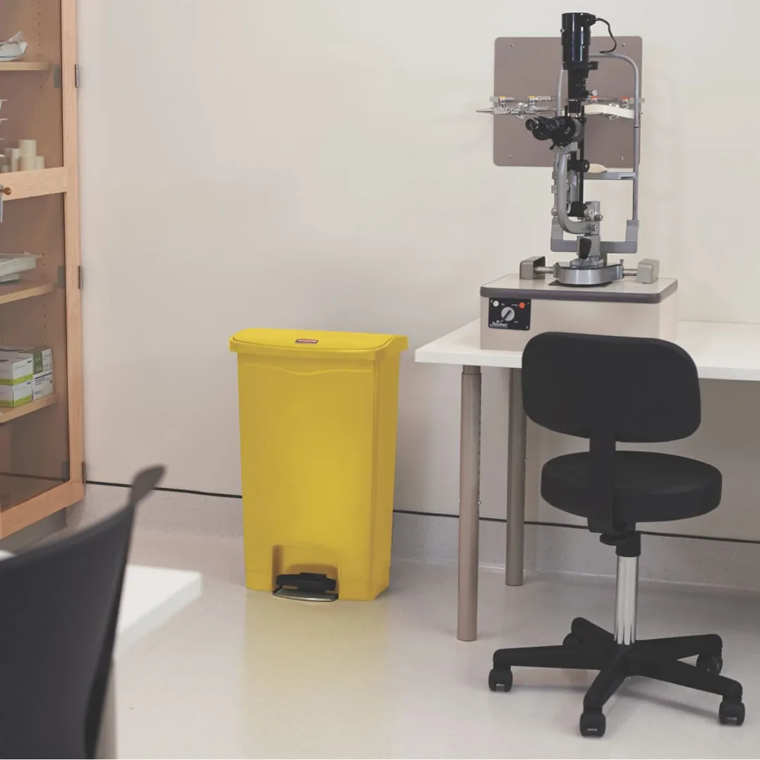 Rubbermaid - Pedaalemmer - Slim - Jim - 50 - L - wit