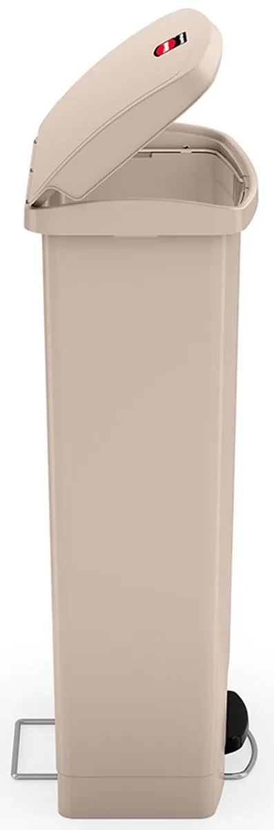 Rubbermaid - Pedaalemmer - Slim - Jim - 50 - L - wit