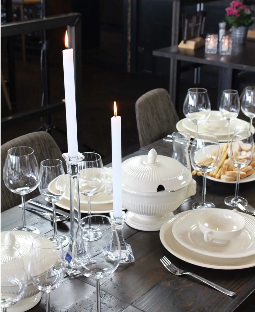 Wedgwood Edme Slaschaal 25cm - Crème