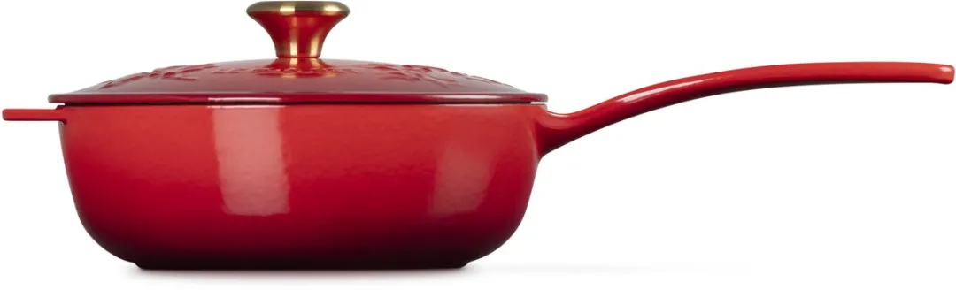 Le Creuset Holly Collection Steelpan 21cm