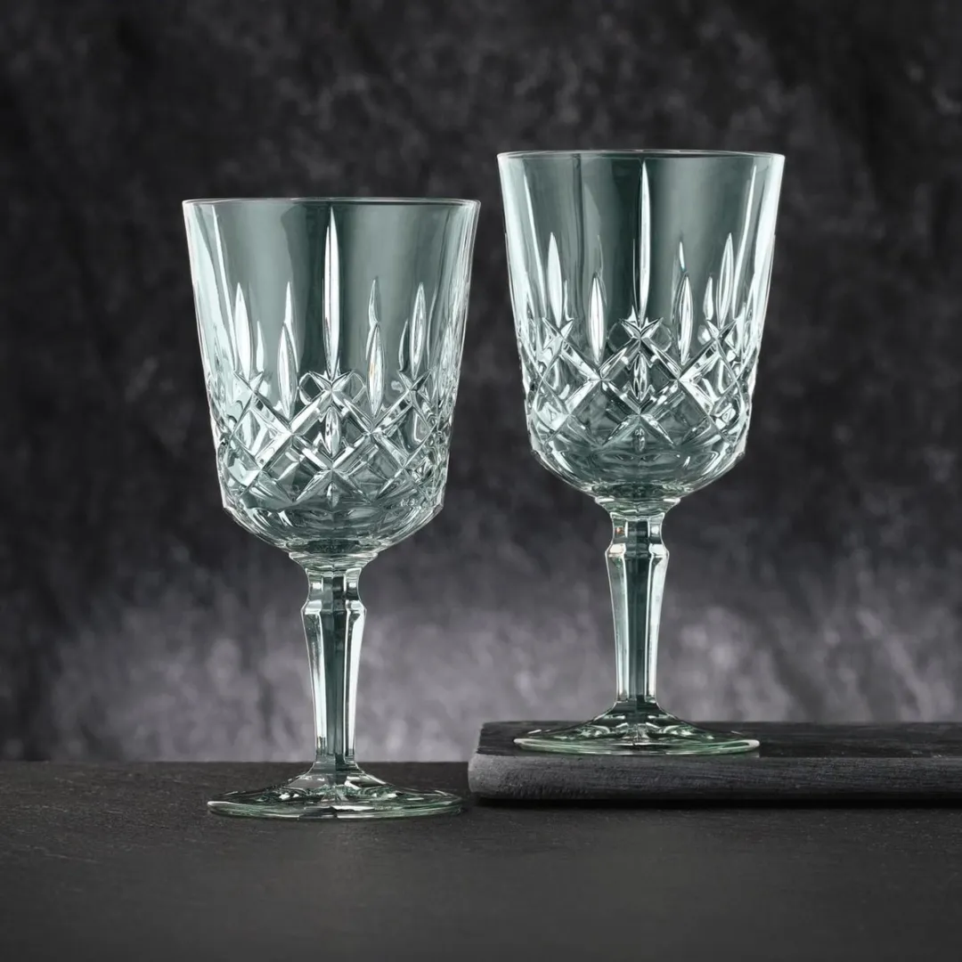 Nachtmann Noblesse Wijnglas 35,5 Cl Groen - 2 Stuks