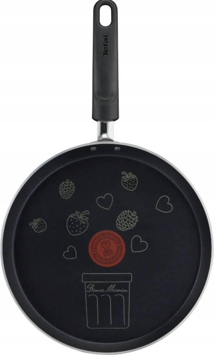 Tefal Pannenkoekenpan 25cm - Zwart - afbeelding 2 van 6