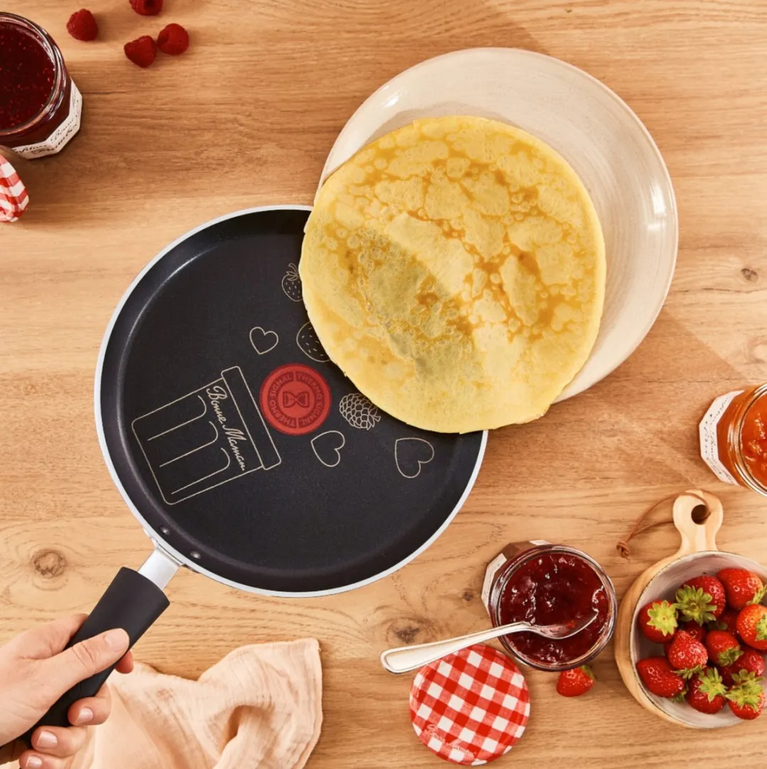 Tefal Pannenkoekenpan 25cm - Zwart - afbeelding 6 van 6