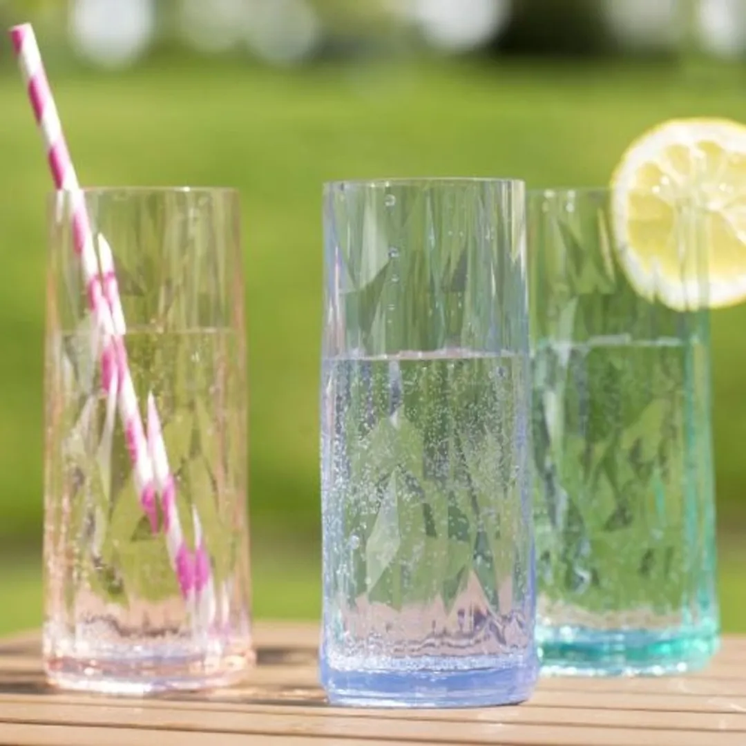 Koziol Club No. 3 Longdrinkglas 250ml - Transparant - 2 Stuks