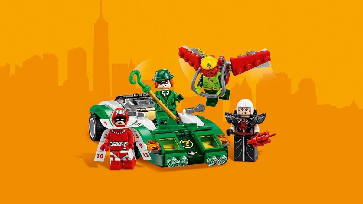 LEGO Batman Movie The Riddler Raadsel-racer 70903 - 254 Stukken - afbeelding 5 van 6