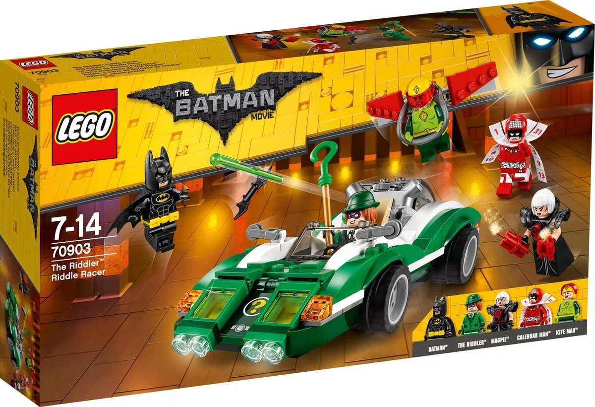LEGO Batman Movie The Riddler Raadsel-racer 70903