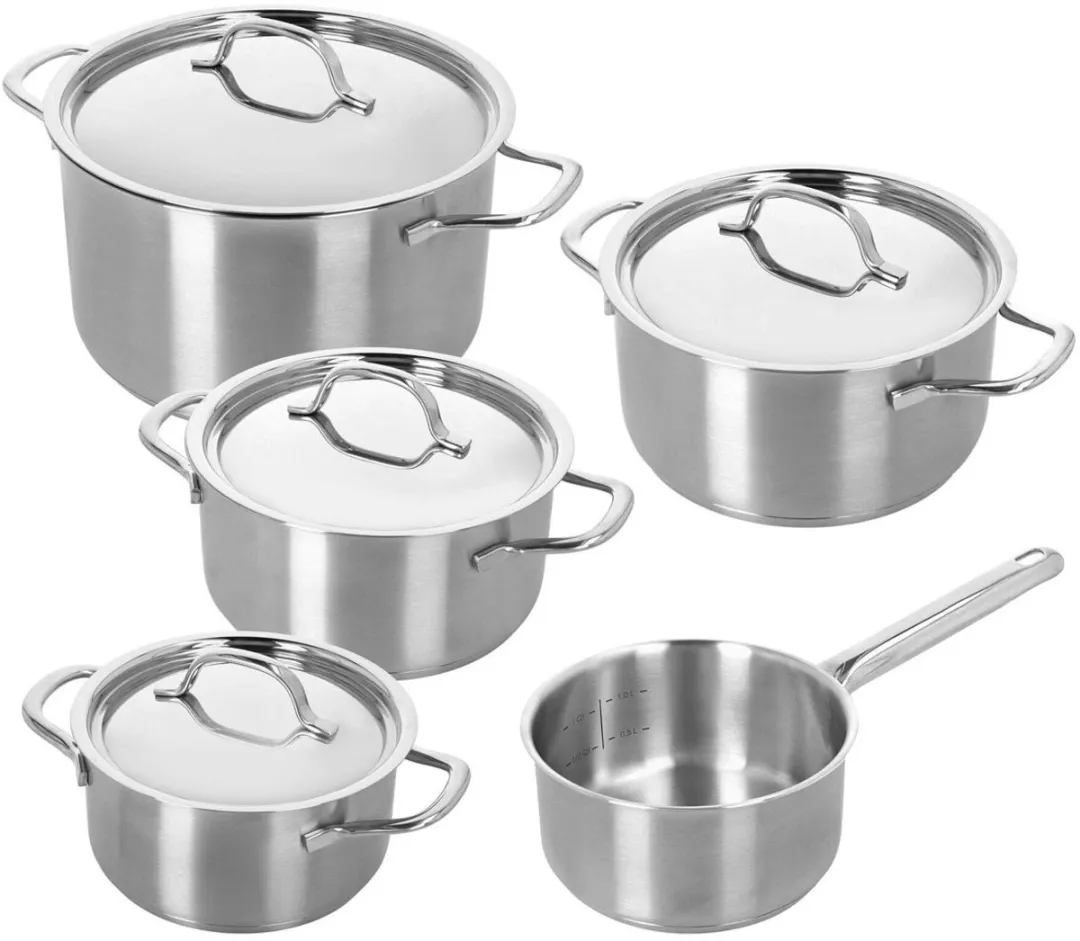 Demeyere Resto 3 Pannenset 5-delig - 16cm/1.5L - afbeelding 6 van 6