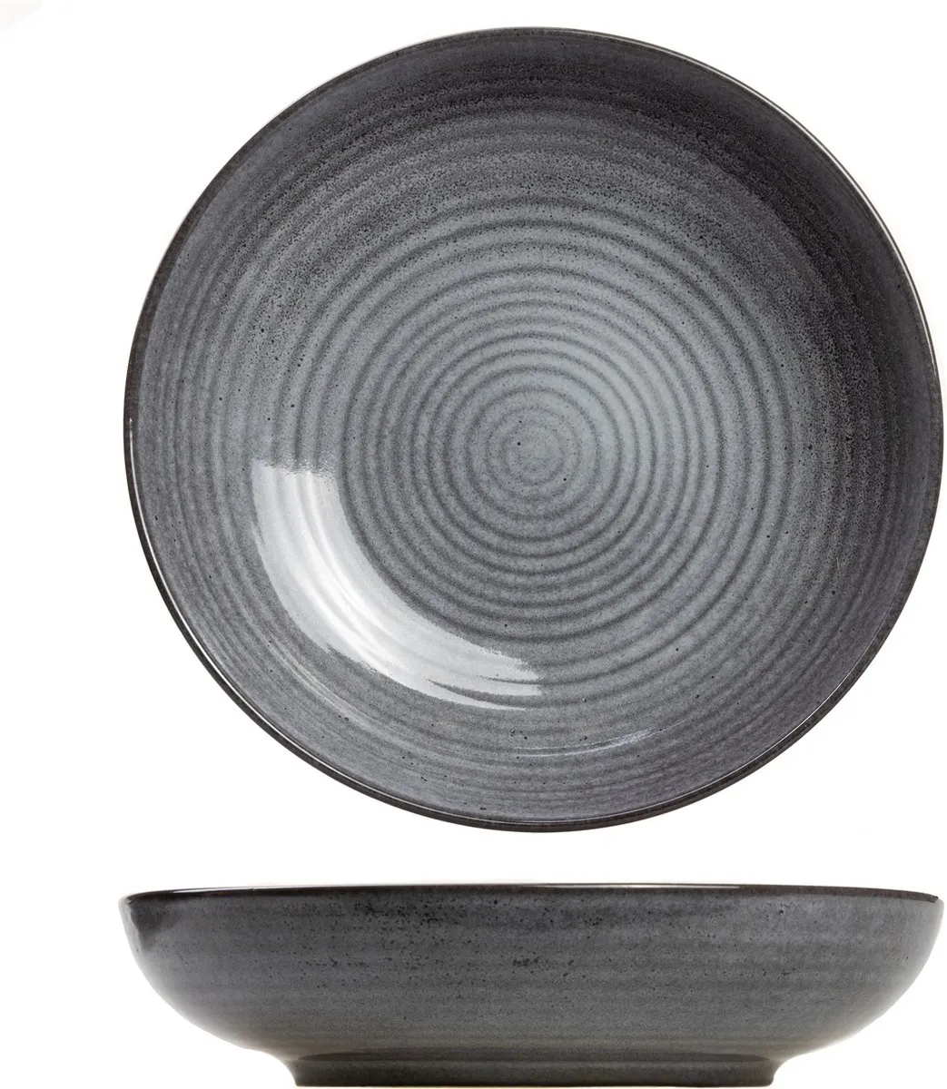 Cosy&Trendy Diep Bord Kentucky Grey 22cm