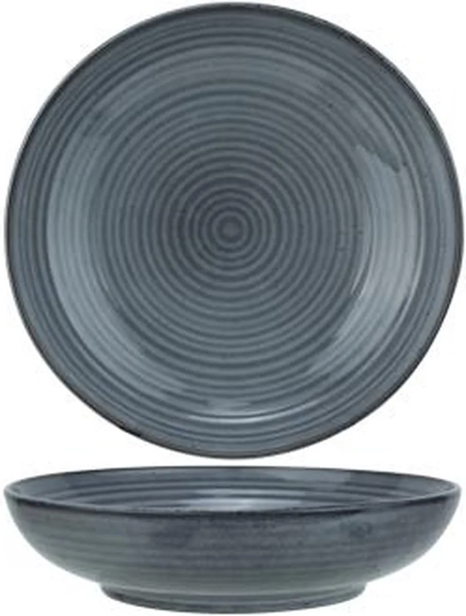 Cosy&Trendy Diep Bord Kentucky Grey 22cm