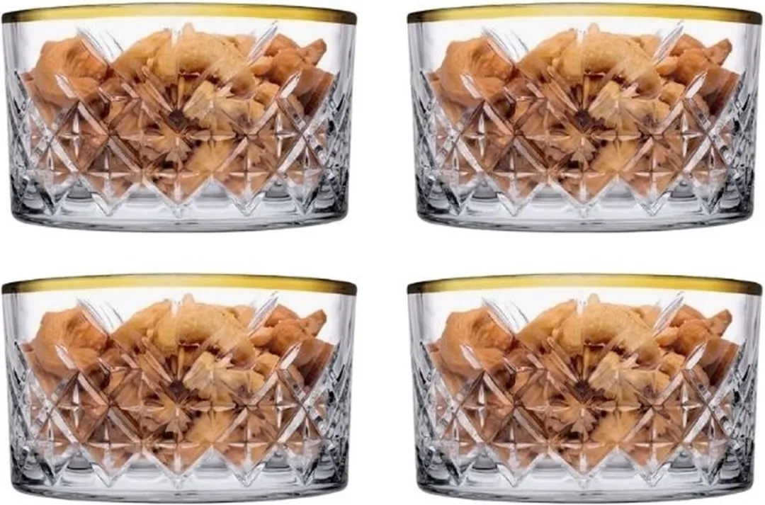 Pasabahce Timeless Snackkomset 4 Stuks