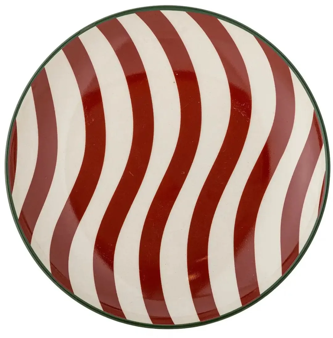Bloomingville Jolly Bord Aardewerk Rood 16cm