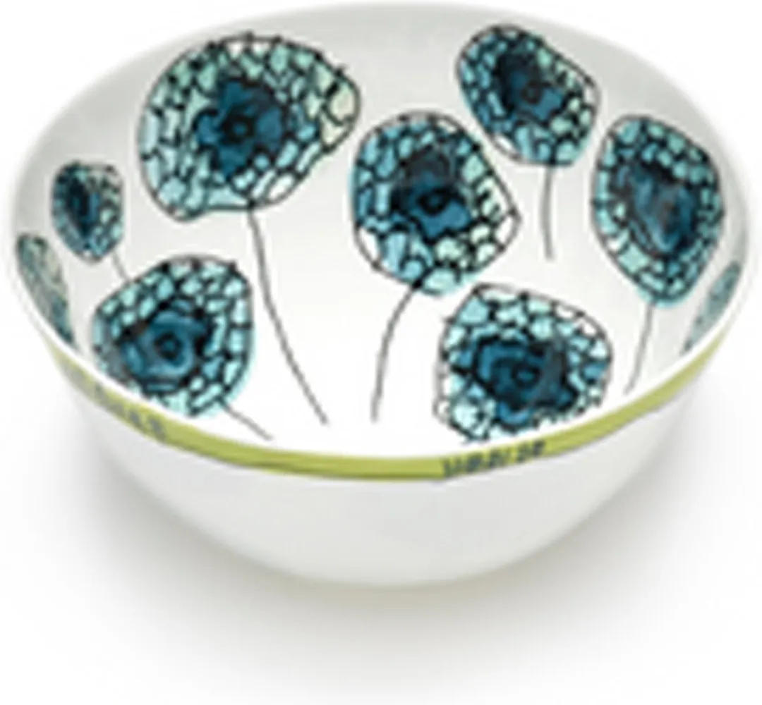 Serax MARNI Midnightflowers Kom Anemone 15cm - 2 Stuks