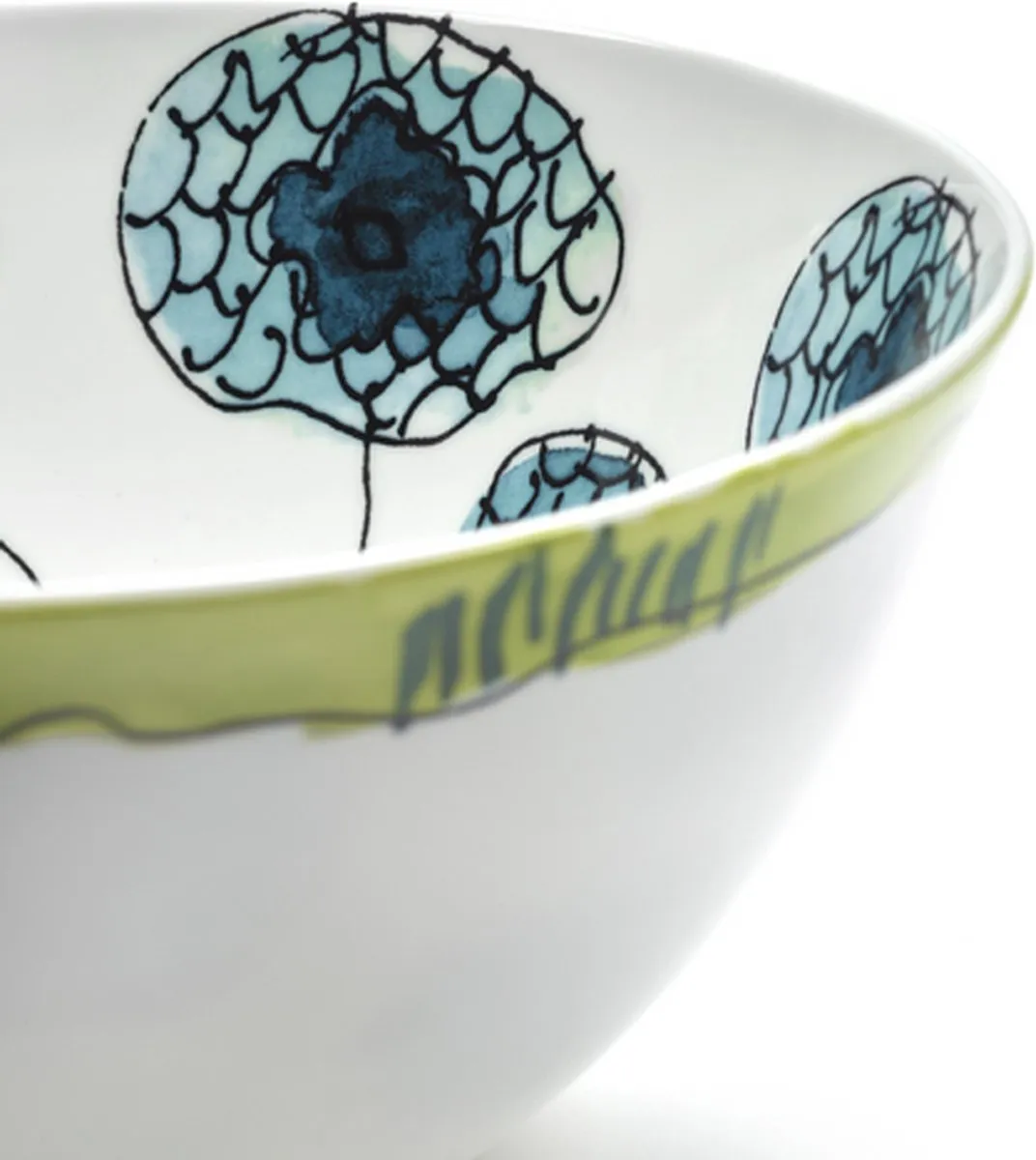 Serax MARNI Midnightflowers Kom Anemone 15cm - 2 Stuks