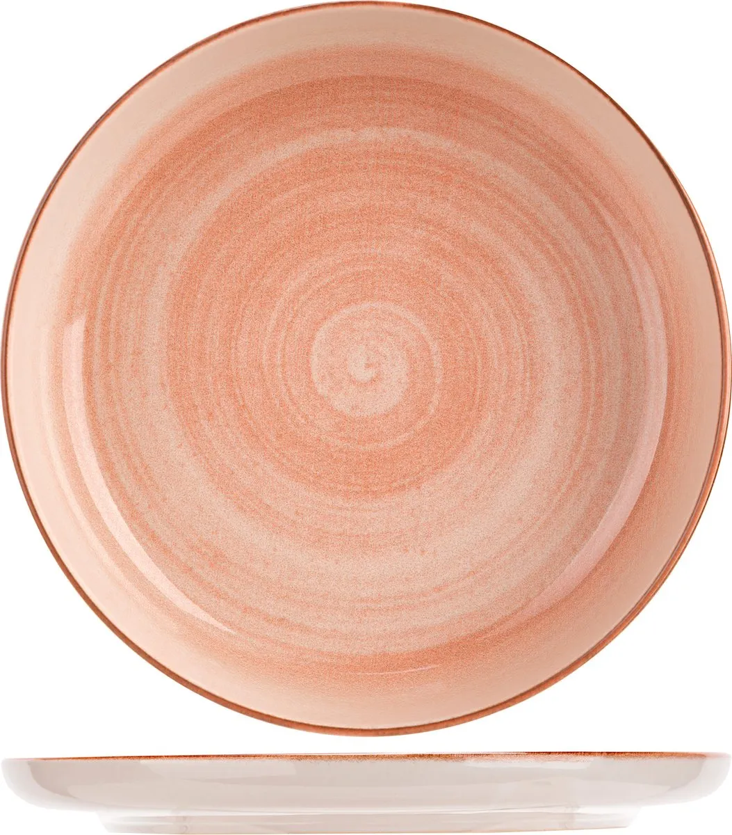 Cosy&Trendy Dinerbord Baltic Peach Ø27cm - Aardewerk