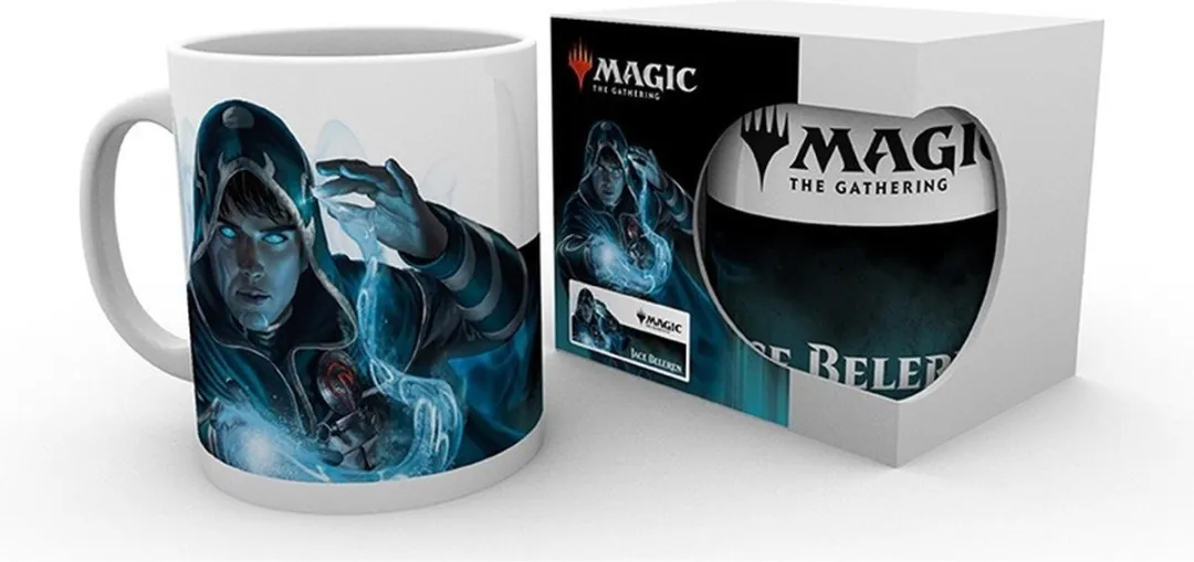 Magic The Gathering Jace Mok Mokkapotje - 8cm - 325ml - Wit