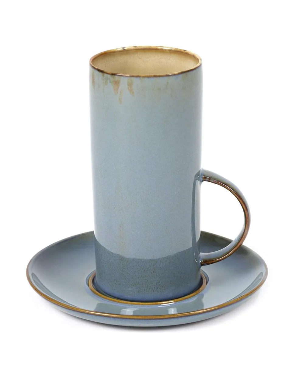 Serax Terres de Rêves Schoteltje Espresso - Ø13,5cm Smokey Blue