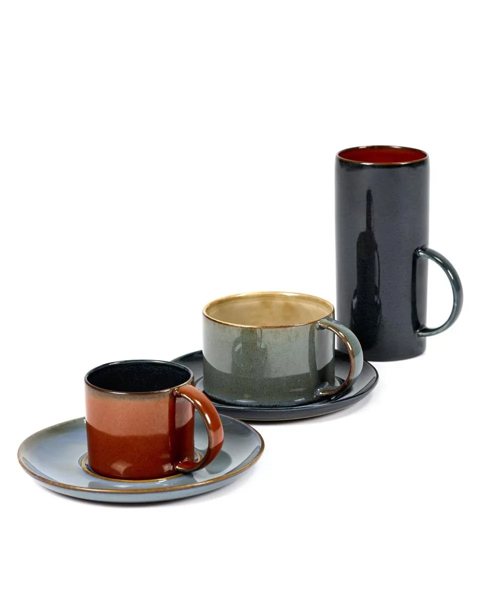 Serax Terres de Rêves Schoteltje Espresso - Ø13,5cm Smokey Blue