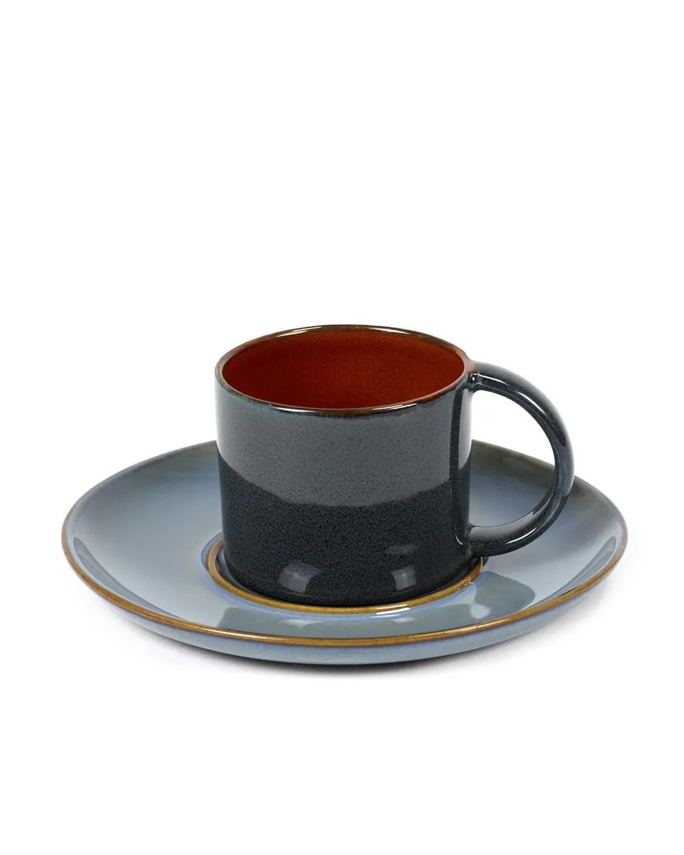 Serax Terres de Rêves Schoteltje Espresso - Ø13,5cm Smokey Blue