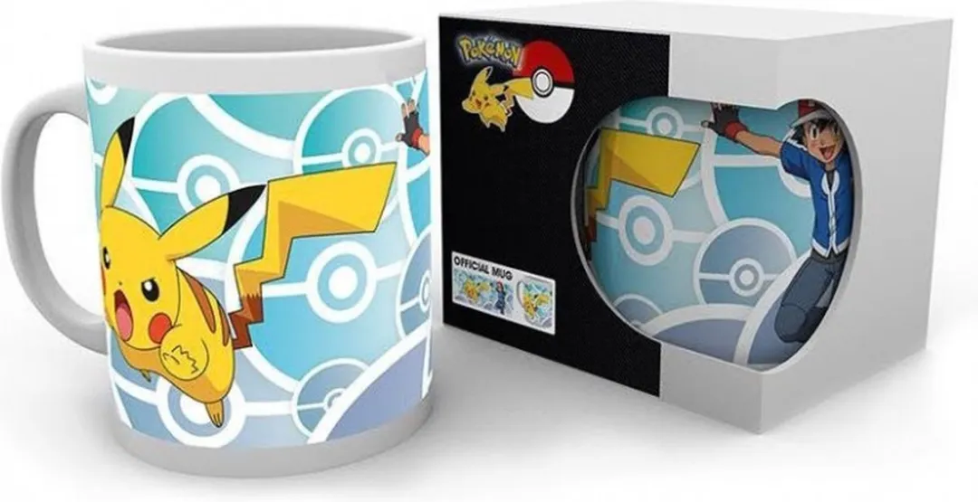 Pokémon GB Eye Thee Beker 325ml - MG0576 - Wit - afbeelding 6 van 6