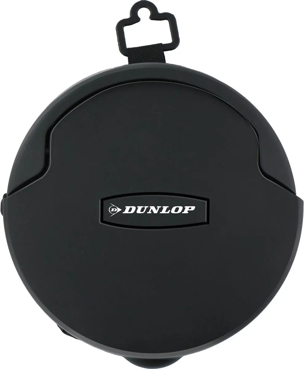 Dunlop Opvouwbare Auto-Afvalbak 4L - Ø16cm - Zwart