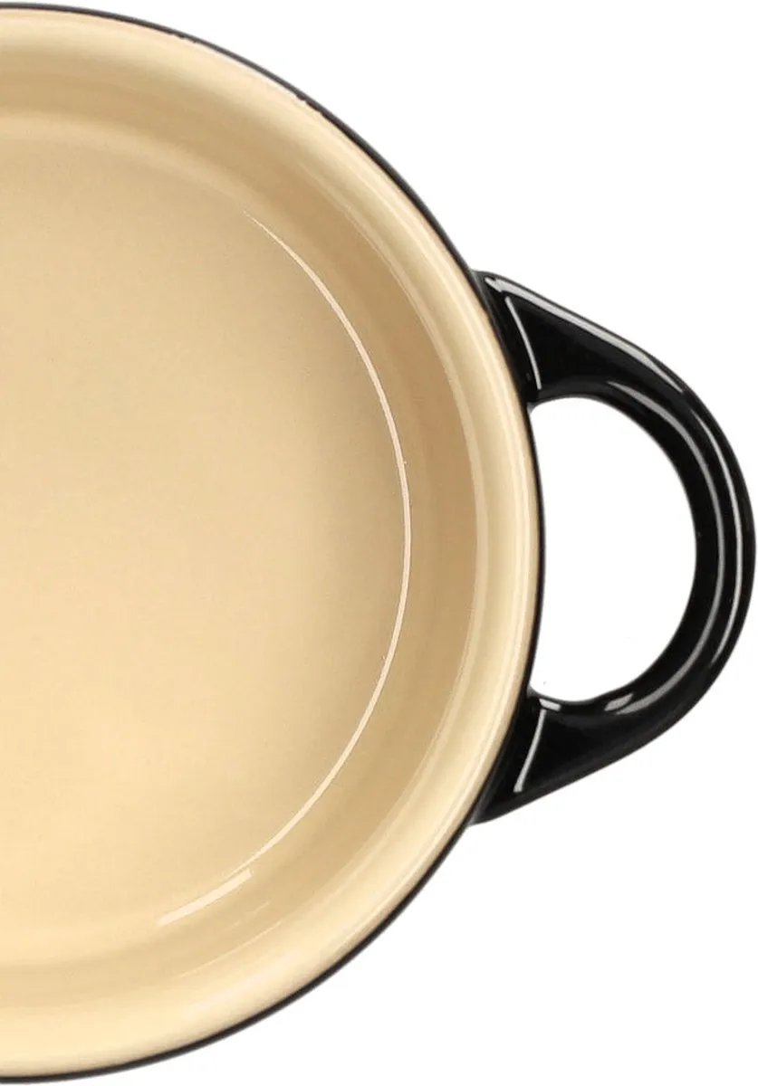 Le Creuset Signature Serveerpannetje 10cm - Zwart