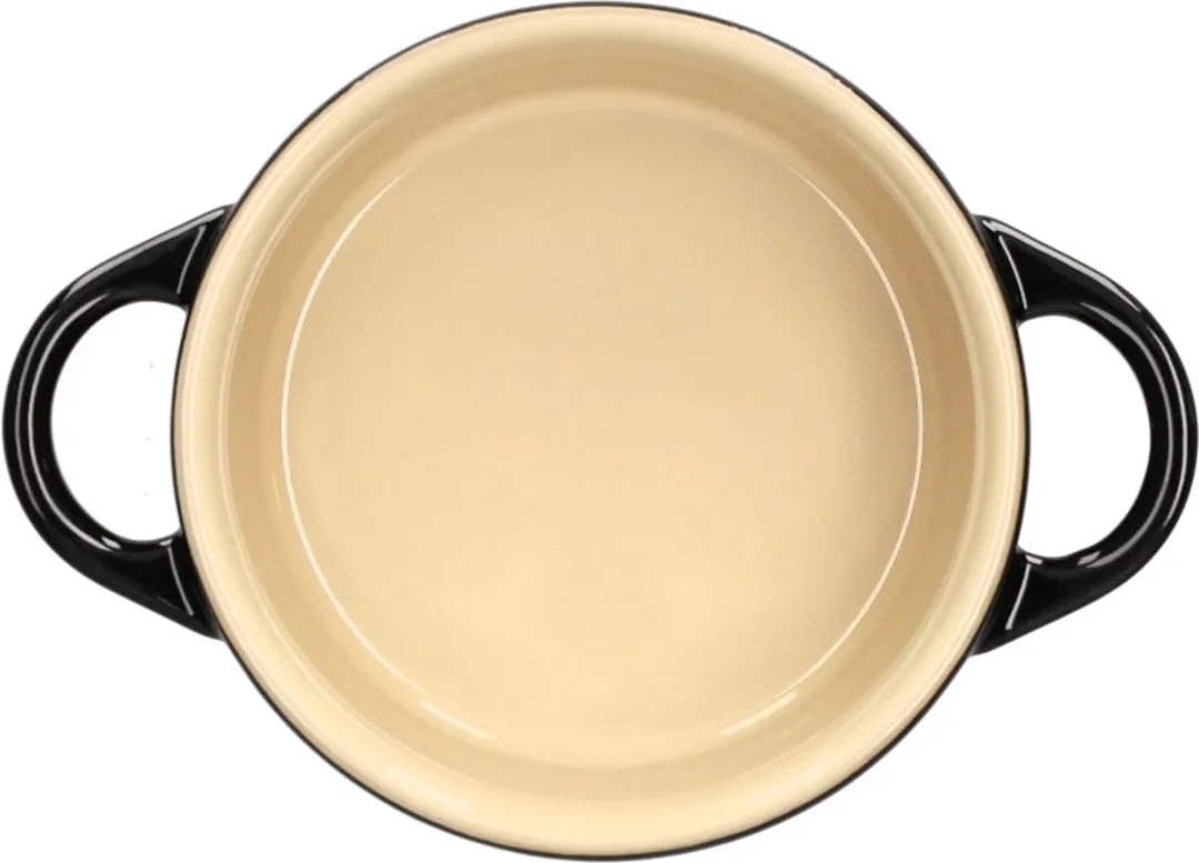 Le Creuset Signature Serveerpannetje 10cm - Zwart