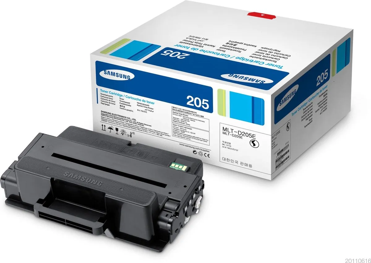 Samsung MLT-D205E Tonercartridge - 10.000 pagina's - Zwart