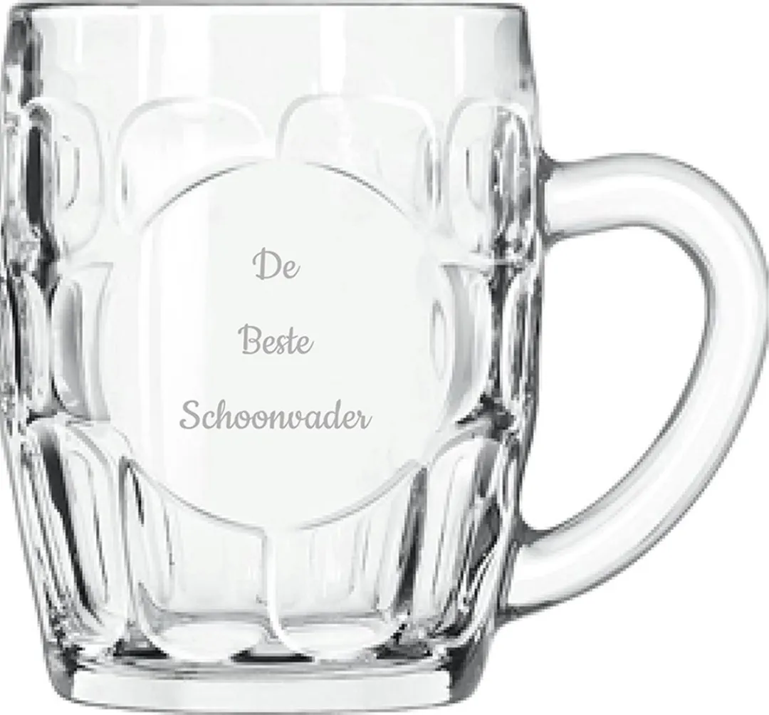 Libbey Bierpul 55cl Gegraveerd
