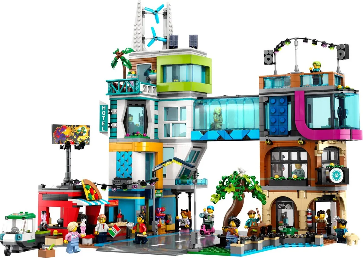LEGO City Binnenstad Modular Building 60380 - Meerkleurig