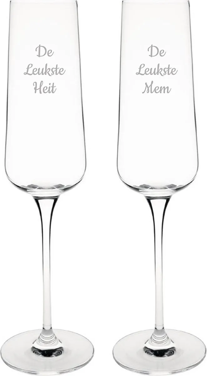Olympia Gegraveerde Champagneglas 27cl