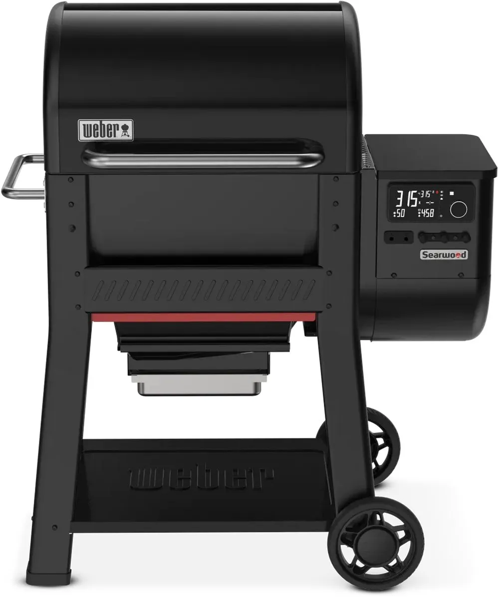Weber Searwood 600 Pelletbarbecue - Zwart