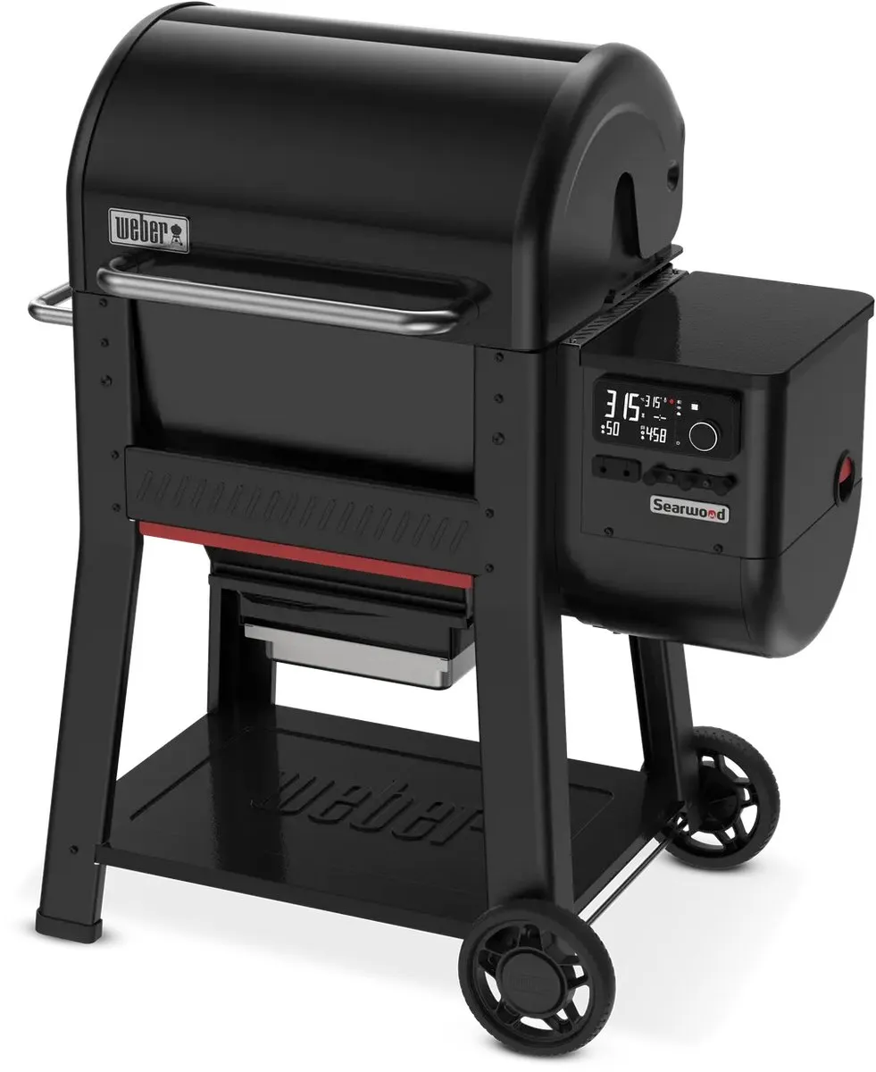Weber Searwood 600 Pelletbarbecue - Zwart