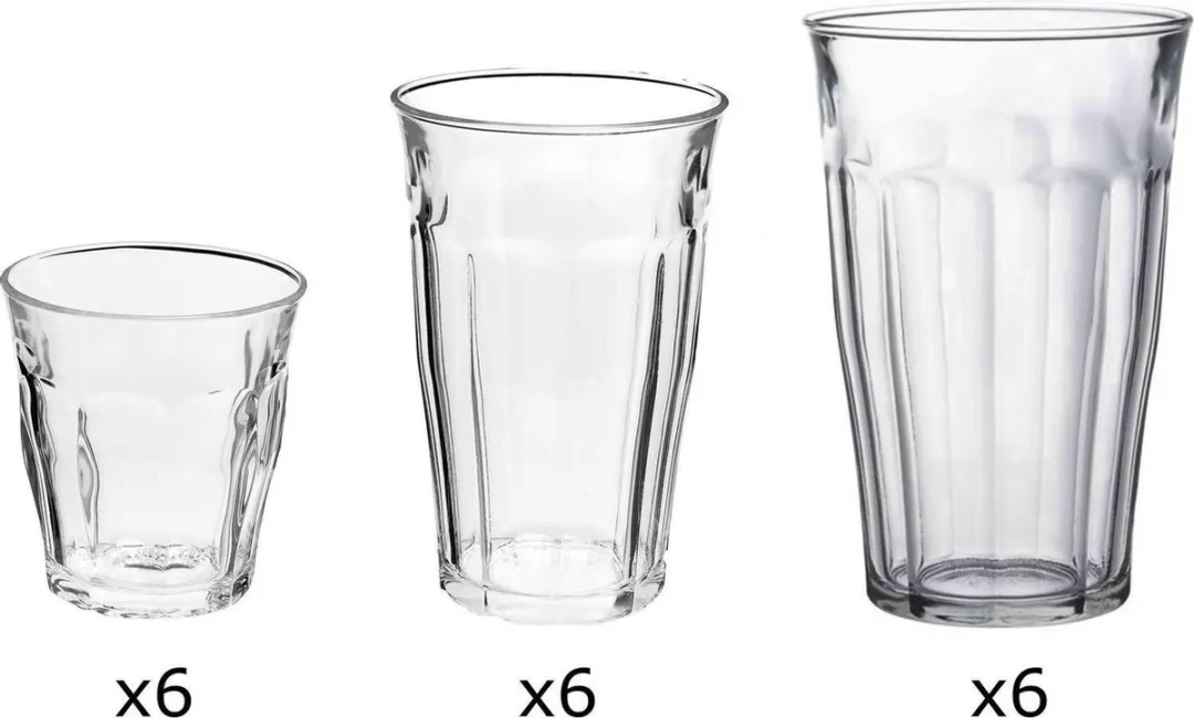 Duralex Picardie Glazenset 18-delig