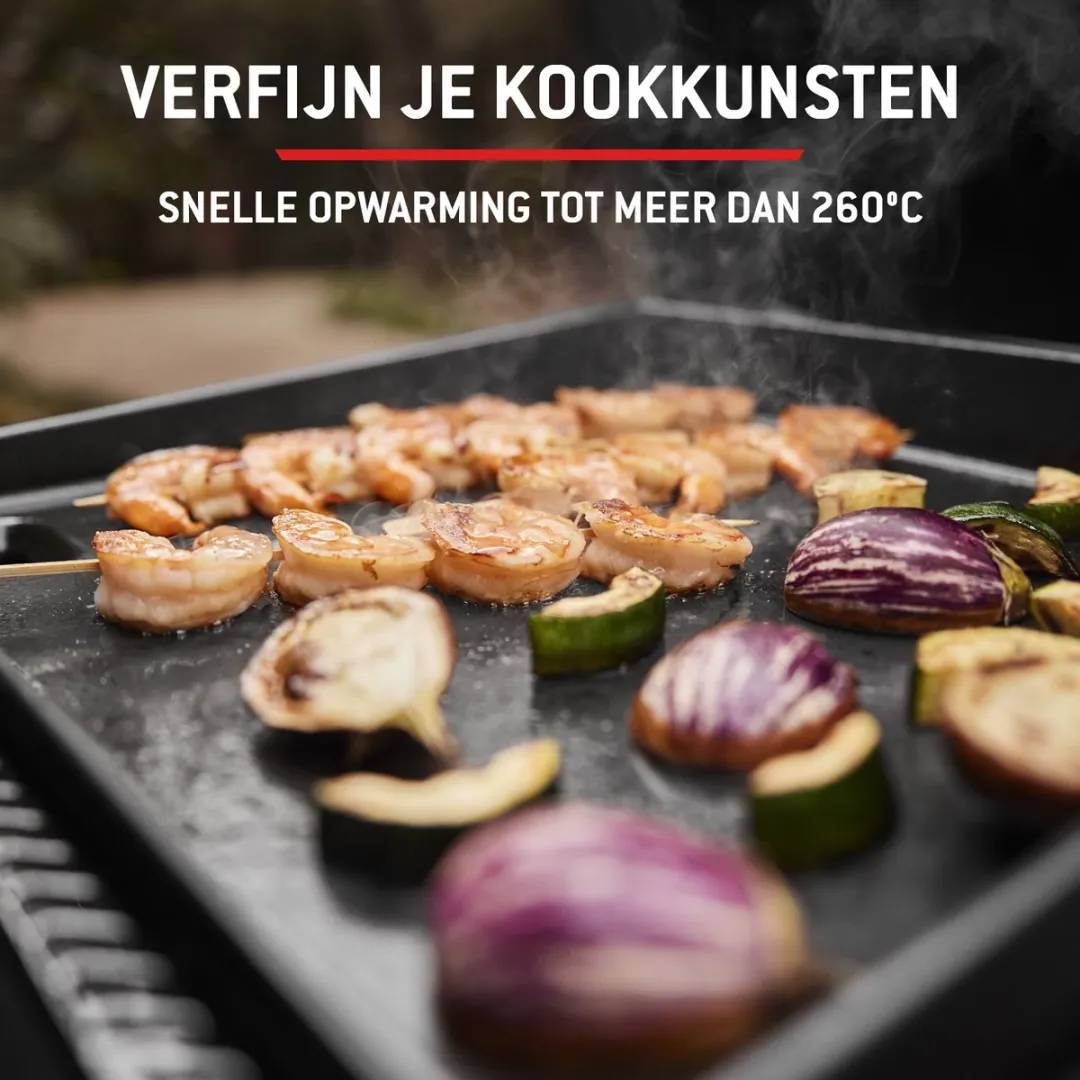 Weber Plancha Slate 56cm - Zwart - afbeelding 6 van 6