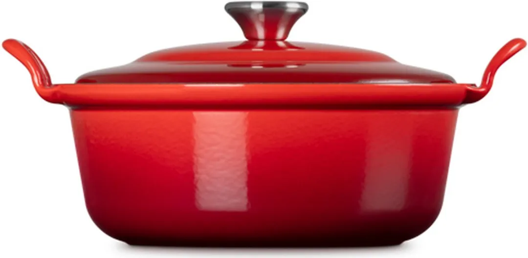 Le Creuset Braadpan Tradition Kersenrood 24cm - 3L