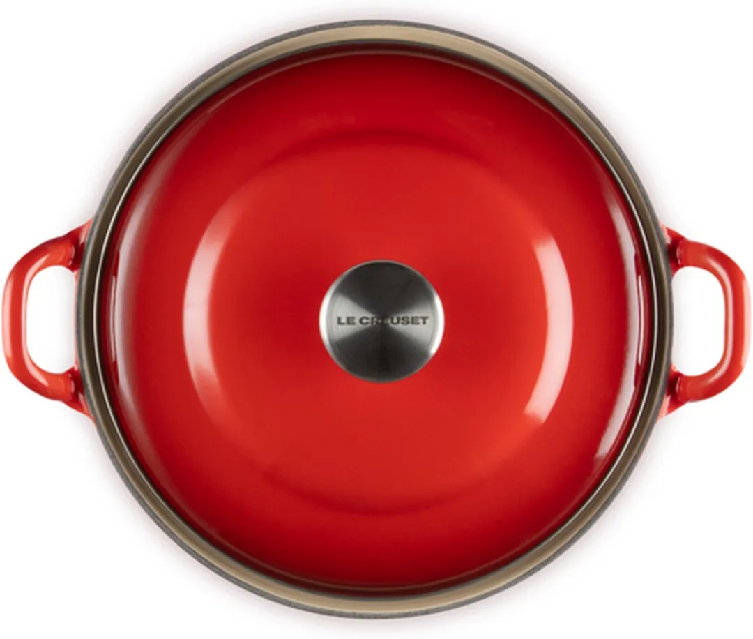 Le Creuset Braadpan Tradition Kersenrood 24cm - 3L