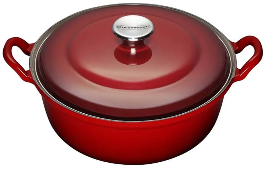 Le Creuset Braadpan Tradition Kersenrood 24cm