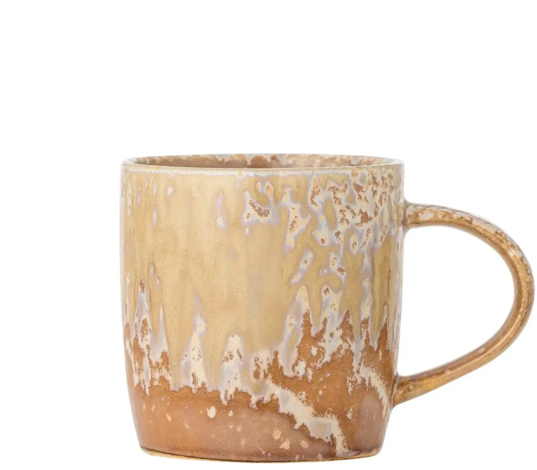 Bloomingville Mok Aardewerk Milani - 8cm - Naturel