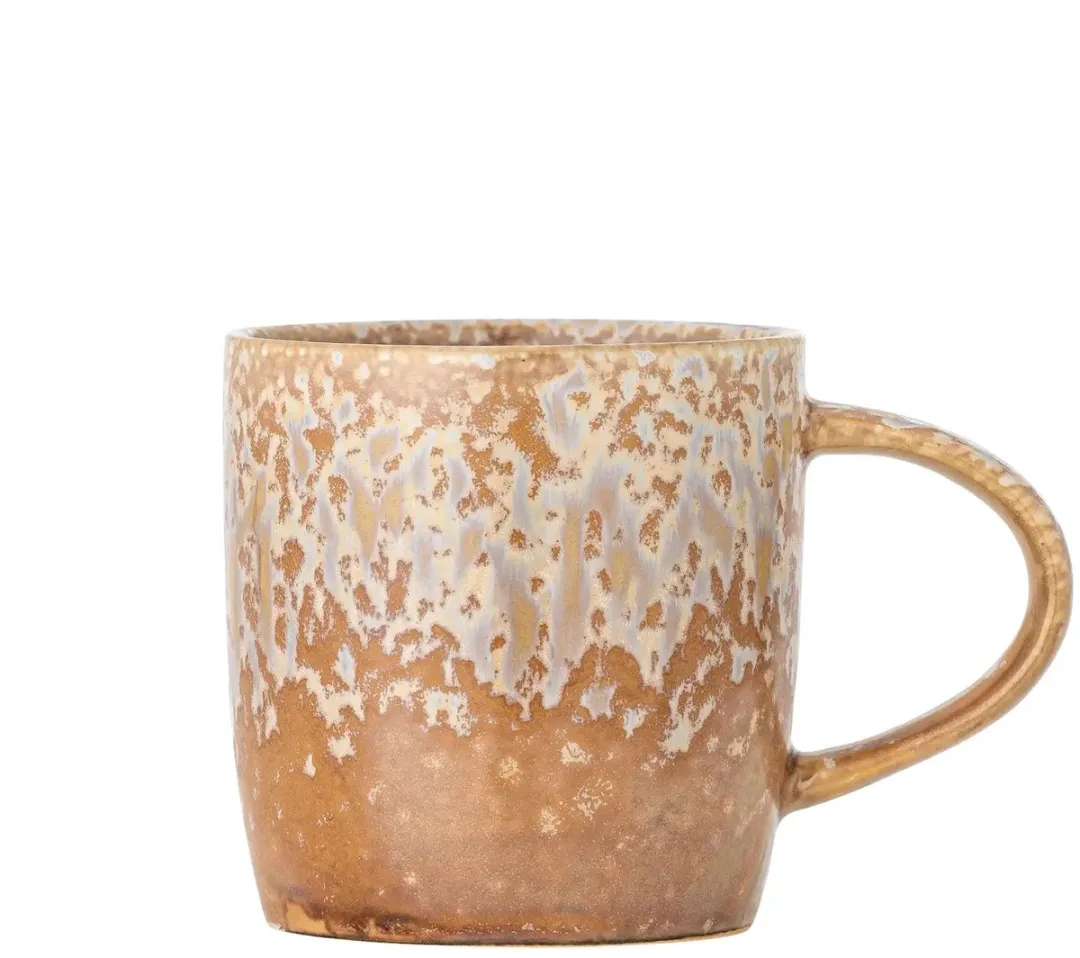 Bloomingville Mok Aardewerk Milani - 8cm - Naturel