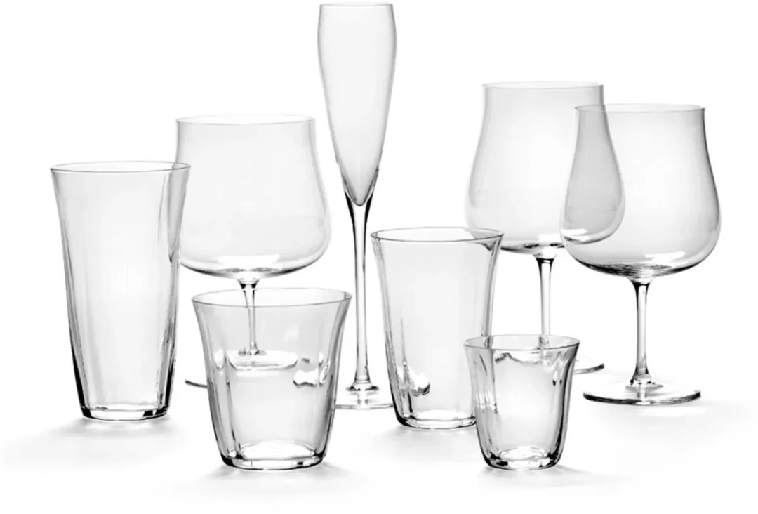 Serax Sergio Herman Silhouette Wijn Glas 59cl - Transparant