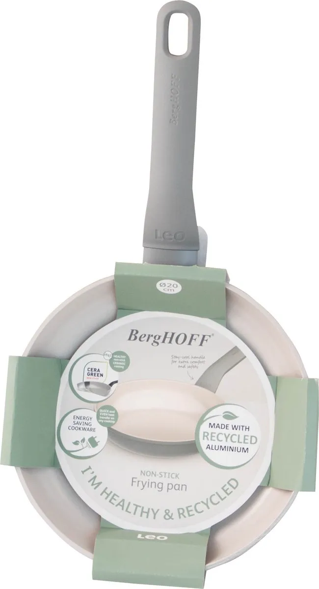BergHOFF LEO Braadpan Balance Moonmist 20cm - Grijs