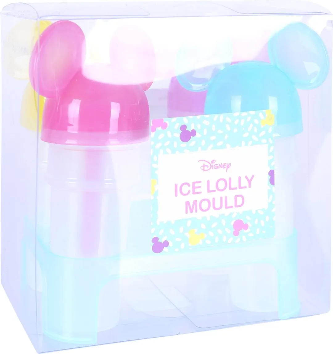 Disney Mickey IJsbakjes - 4 Stuks (Geel/Rood/Blauw)