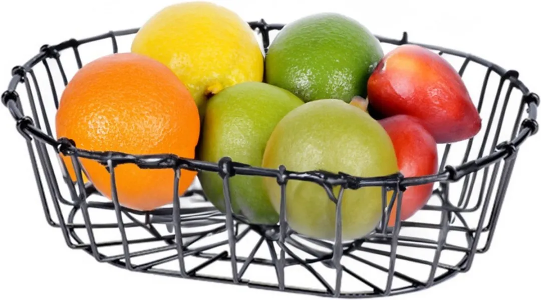Cosy&Trendy Fruitschaal Zwart