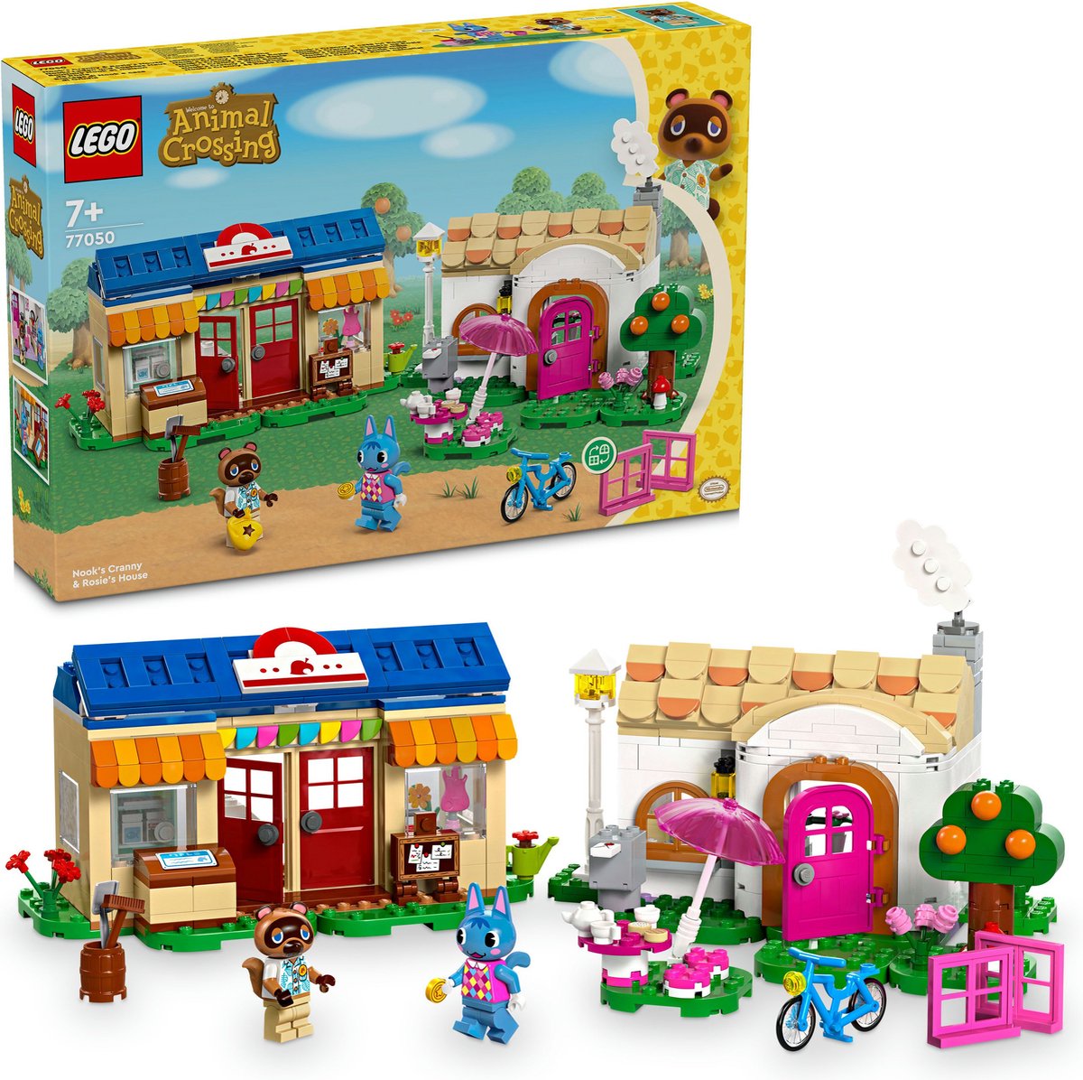 LEGO Animal Crossing Nooks Hoek en Rosies Huis - 77050