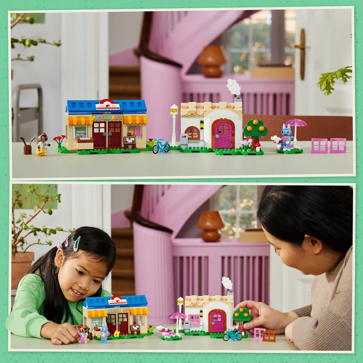 LEGO Animal Crossing Nooks Hoek en Rosies Huis 77050 - 535 Stukken