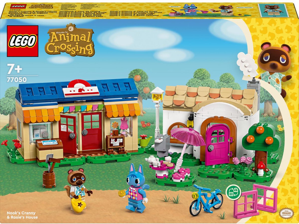 LEGO Animal Crossing Nooks Hoek en Rosies Huis - 77050