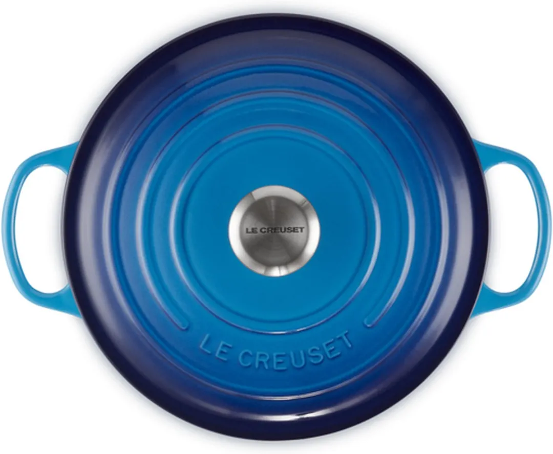 Le Creuset Braadpan Signature Azure Ø28cm - 6,7L
