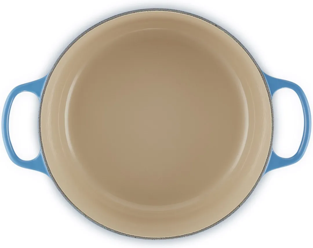 Le Creuset Braadpan Signature Azure Ø28cm - 6,7L - afbeelding 6 van 6