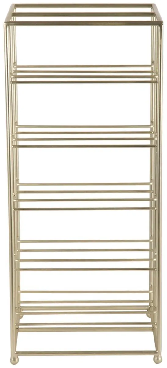 Present Time Wijnrek Dual Floor PT4273GD - Goud - 10 Flessen